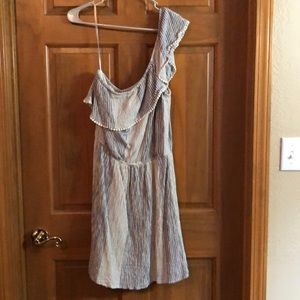 American Eagle one shoulder dress